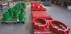 Quality Castings - painted, inspected and approved for shipment